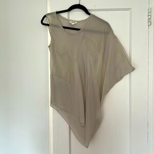 Helmut Lang silk top